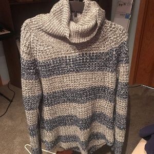 Striped sweater- worn a few times